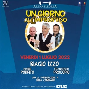 Biagio Izzo Arena Flegrea Napoli