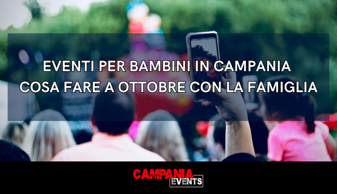 Eventi per bambini in Campania – Cosa fare a ottobre con la famiglia Copia Di Copia Di Copertina Facebook Creativita Grigio Bianco