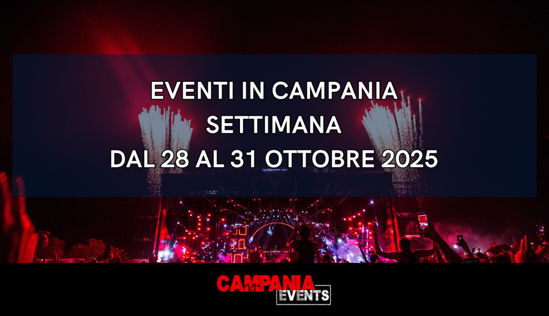 Eventi a Napoli e in Campania dal 28 al 31 ottobre 2025: in attesa di Halloween tra musica, teatro e divertimento Svg%3E